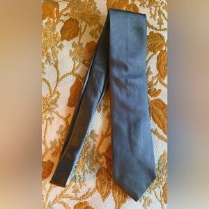 Grey silk Prada tie